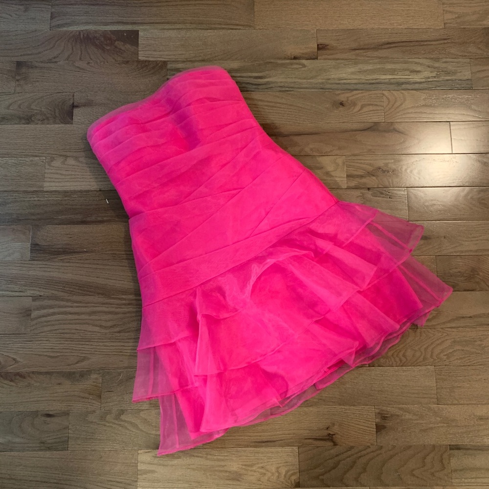 Organza Barbie Pink Cocktail Dress - 💖
